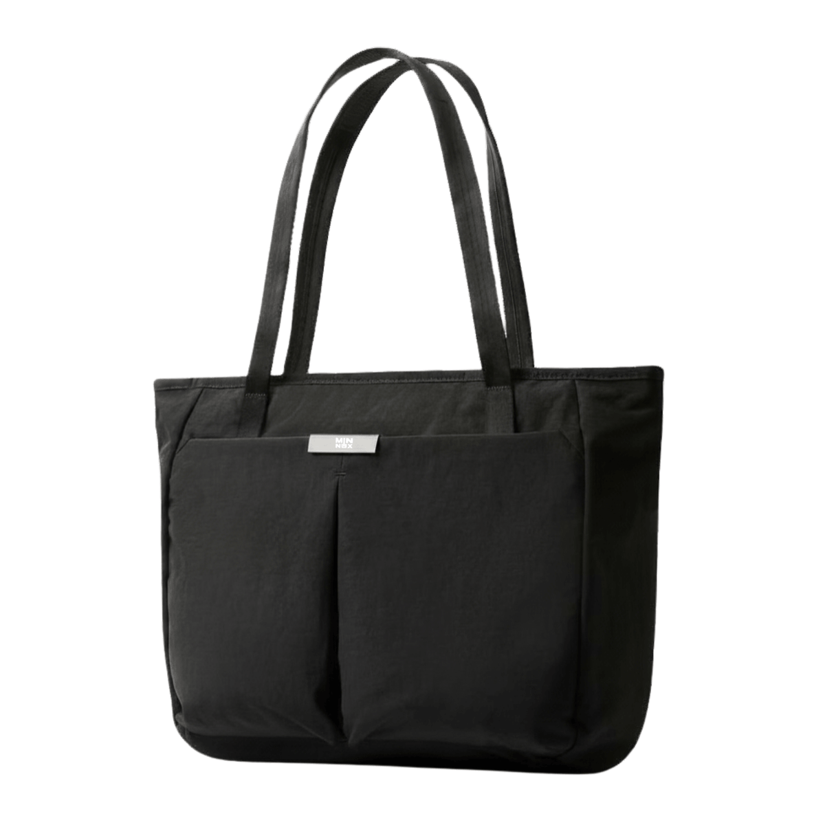 Vista lateral del bolso para portátil ergonómico Meteor con sus correas.