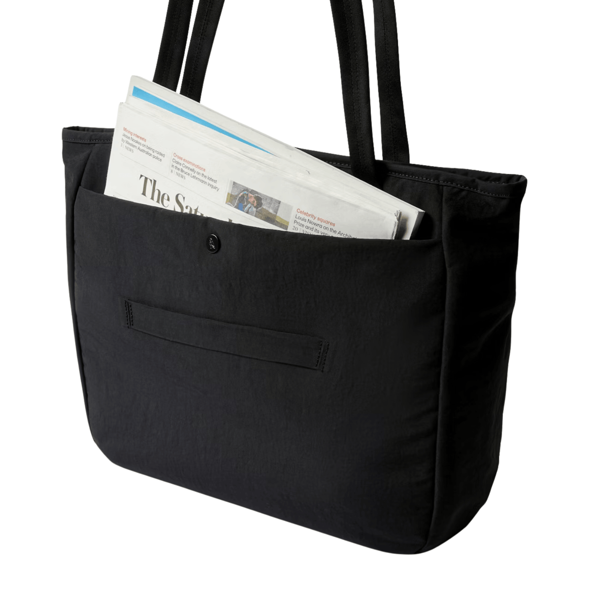 Ampliación de la parte trasera del bolso para portátil ergonómico Meteor.